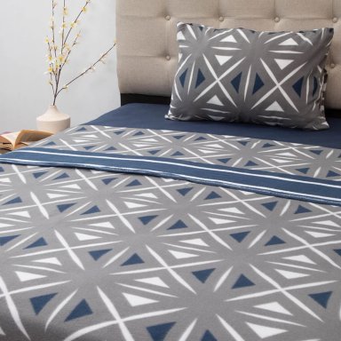JUEGO DE SÁBANAS DORAL SENSES 1.5PL POLAR MULTICOLOR ESTAMPADO D9 - 1