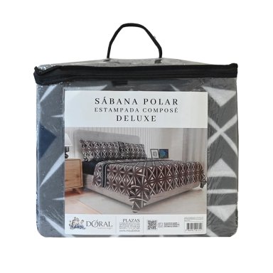 JUEGO DE SÁBANAS DORAL SENSES 1.5PL POLAR MULTICOLOR ESTAMPADO D9 - 4
