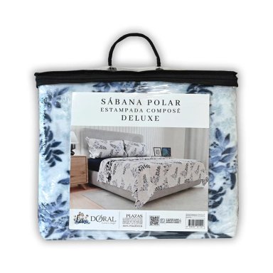 JUEGO DE SÁBANAS DORAL SENSES KING POLAR MULTICOLOR ESTAMPADO D2 - 6