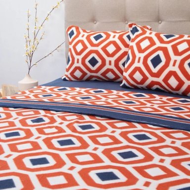 JUEGO DE SÁBANAS DORAL SENSES KING POLAR MULTICOLOR ESTAMPADO D8 - 1