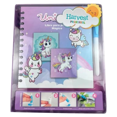 SET LAPIZ DIBUJOS MAGICOS UNICORNIO - 1