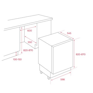 FREEZER TEKA 94 LT DEFROST RSF 41160 BU - 14