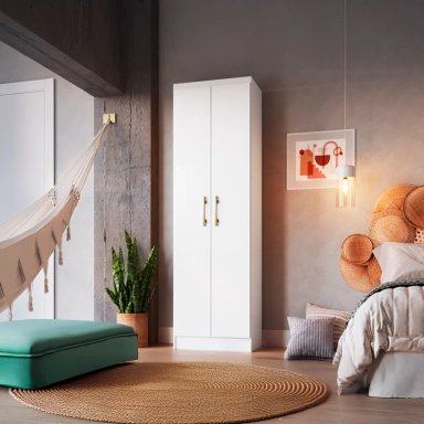 CLÓSET VEKKA HOME QUEEN 2 PUERTAS BLANCO - 10