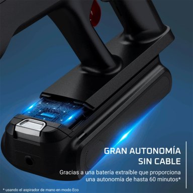 ASPIRADORA VERTICAL ROWENTA INALÁMBRICA L X-FORCE 13.60 150 AIRWATTS ANIMAL CARE - 7
