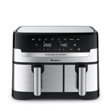 FREIDORA MOULINEX 8.3 LT EASY FRY & GRILL DUAL EZ905D20 - 2
