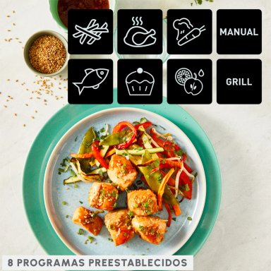 FREIDORA MOULINEX 8.3 LT EASY FRY & GRILL DUAL EZ905D20 - 5