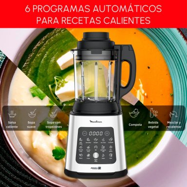 LICUADORA MOULINEX PERFECT MIX&COOK LM835D10 1400W 1.7 LT - 3
