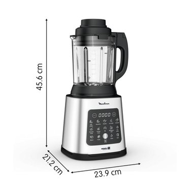LICUADORA MOULINEX PERFECT MIX&COOK LM835D10 1400W 1.7 LT - 8