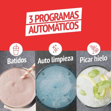 LICUADORA MOULINEX PERFECT MIX+ DIGITAL LM871D10 1200W - 4