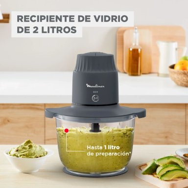 PROCESADORA MOULINEX GLASS BOWL XL DJ602110 - 6