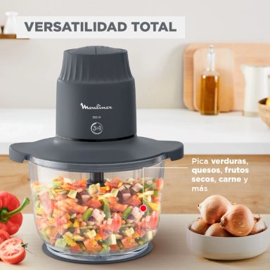 PROCESADORA MOULINEX GLASS BOWL XL DJ602110 - 7