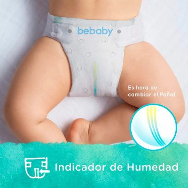 PAÑALES BEBESIT BABY PREMIUM M 80U HIPOALERGENICO - 7