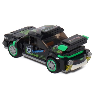 BLOQUES 183PCS AUTO NEGRO C/ALERON - 2