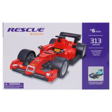 BLOQUES 313 PIEZAS - COCHE DE CARRERAS - 1