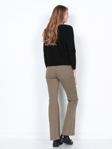 SWEATER MUJER WADOS MANGA LARGA ESCOTE BOTE - 3