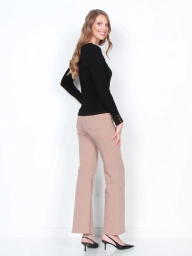 SWEATER MUJER WADOS MANGA LARGA BOTONES ELEGANTES - 3
