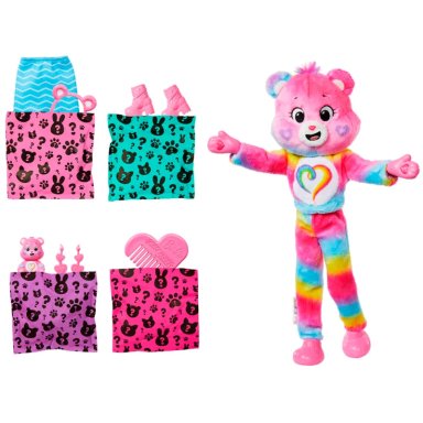 BARBIE CUTIE REVEAL MUÑECA OSITOS CARIÑOSITOS COLORIDOS - 2