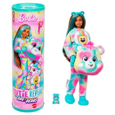 BARBIE CUTIE REVEAL MUÑECA OSITOS CARIÑOSITOS COLORIDOS - 6
