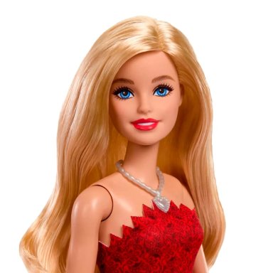 BARBIE MUÑECA MATTEL 80TH ANIVERSARIO VESTIDO ROJO RUBÍ - 5