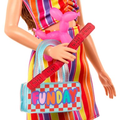 BARBIE MUÑECA CON ACCESORIOS DE CARNAVAL - 3
