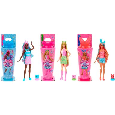 MUÑECA BARBIE POP REVEAL SERIE DE ANIMALITOS SORPRESA - 1