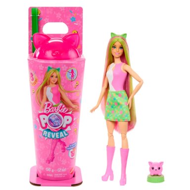 MUÑECA BARBIE POP REVEAL SERIE DE ANIMALITOS SORPRESA - 5