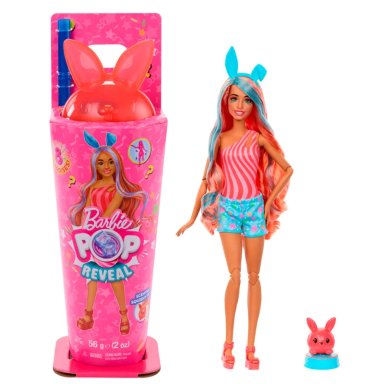 MUÑECA BARBIE POP REVEAL SERIE DE ANIMALITOS SORPRESA - 6