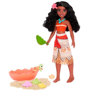 DISNEY PRINCESA SET DE JUEGO MOANA CON TORTUGA BEBÉ - 5