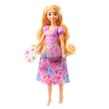 MUÑECA DISNEY PRINCESAS SET DE JUEGO RAPUNZEL CAMBIO DE VESTIDO - 3