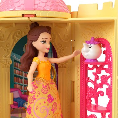 MUÑECA DISNEY PRINCESAS SET DE JUEGO TORRE REVEAL SORPRESA - 4