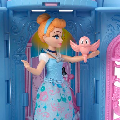 MUÑECA DISNEY PRINCESAS SET DE JUEGO TORRE REVEAL SORPRESA - 5