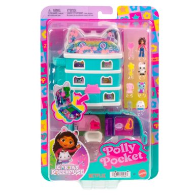 POLLY POCKET SET DE JUEGO COMPACTO GABBY'S DOLLHOUSE - 2