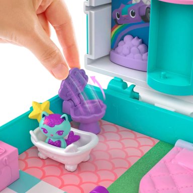 POLLY POCKET SET DE JUEGO COMPACTO GABBY'S DOLLHOUSE - 6
