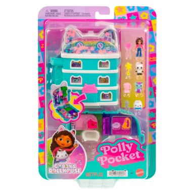 POLLY POCKET SET DE JUEGO COMPACTO GABBY'S DOLLHOUSE - 8