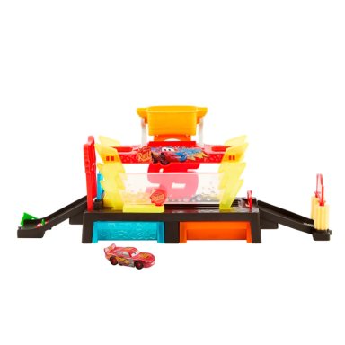 AUTO DE JUGUETE CARS COLOR CHANGERS PISTA AUTOLAVADO RAYO MCQUEEN - 3