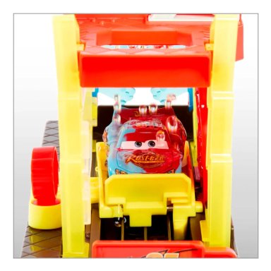 AUTO DE JUGUETE CARS COLOR CHANGERS PISTA AUTOLAVADO RAYO MCQUEEN - 5