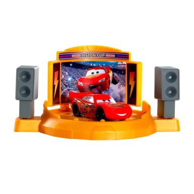 AUTO DE JUGUETE CARS DISNEY Y PIXAR PISTA DE JUGUETE LANZA Y GANA - 2