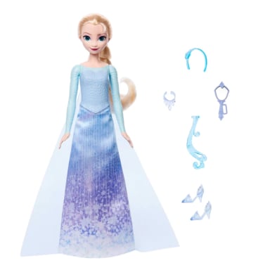 MUÑECA DISNEY PRINCESAS SPIN AND REVEAL ELSA - 3