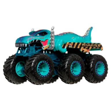 HOT WHEELS MONSTER TRUCKS VEHÍCULO SHARK VS DINO MULTIPACK - 6