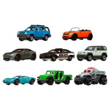 VEHÍCULO DE JUGUETE MATCHBOX DIECAST AUTO BÁSICO PAQUETE DE 8 - 4