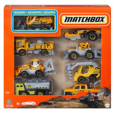 VEHÍCULO DE JUGUETE MATCHBOX DIECAST AUTO BÁSICO PAQUETE DE 8 - 7