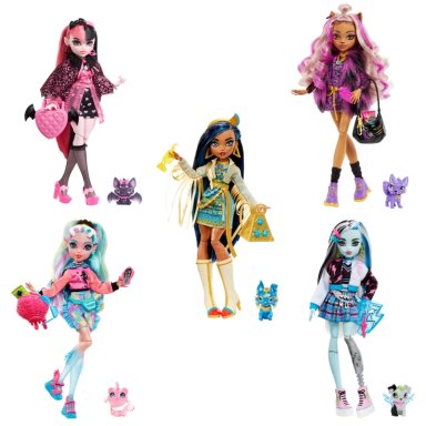 MUÑECA MONSTER HIGH LOOKS MONSTRUOSOS SORPRESA - 3