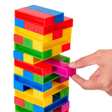 UNO JUEGO DE MESA STACKO SEGUNDA VERSIÓN PARA NIÑOS - 4