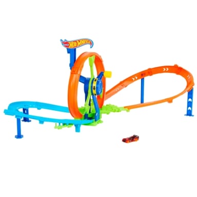 HOT WHEELS ACTION PISTA DE JUGUETE DESAFÍO TURBINA DE ACCIÓN - 1