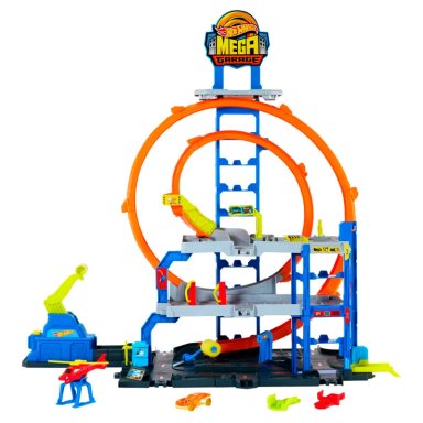 HOT WHEELS CITY PISTA DE JUGUETE MEGA GARAGE - 1