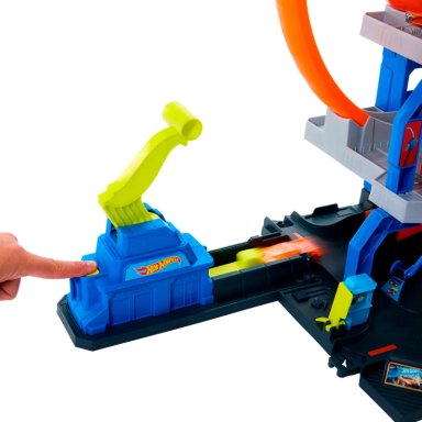 HOT WHEELS CITY PISTA DE JUGUETE MEGA GARAGE - 3