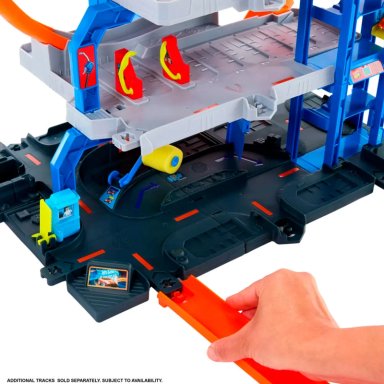 HOT WHEELS CITY PISTA DE JUGUETE MEGA GARAGE - 4