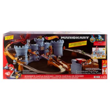 HOT WHEELS MARIO KART PISTA DE JUGUETE CASTILLO BOWSER - 2