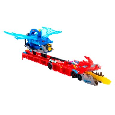 HOT WHEELS CITY PISTA DE JUGUETE SÚPER REMOLQUE - 4