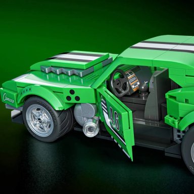 MATTEL BRICK SHOP HOT WHEELS CAMARO SPEED 68 10+ AÑOS - 6